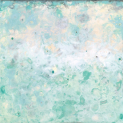 Tracey Adams - Frozen River - encaustic, oil and collage on panel, 36×36, 2025